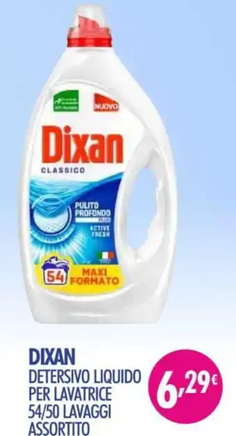 Acqua & Sapone Dixan Detersivo Liquido Per Lavatrice 54/50 Lavaggi offerta
