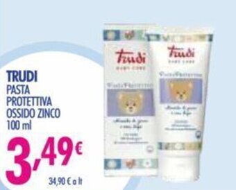 Acqua & Sapone Trudi Pasta Protettiva Ossido Zinco 100 ml offerta