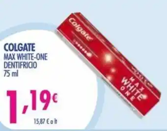 Acqua & Sapone Colgate Max White-One Dentifricio 75 ml offerta