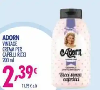 Adorn Vintage Crema Per Capelli Ricci 200 ml