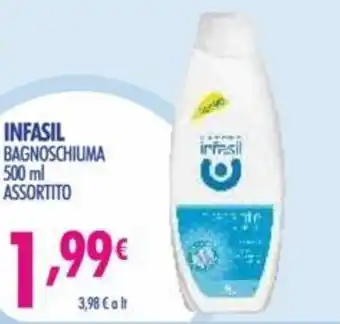 Acqua & Sapone Infasil Bagnoschiuma 500 ml offerta