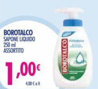 Acqua & Sapone Borotalco Sapone Liquido 250 ml offerta