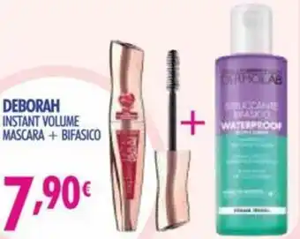 Acqua & Sapone Deborah Instant Volume Mascara + Bifasico offerta