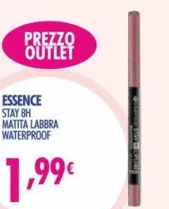 Acqua & Sapone Essence Stay 8H Matita Labbra Waterproof offerta