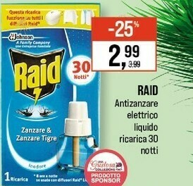 Caddy's Raid Insetticida offerta