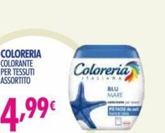 Acqua & Sapone Coloreria Colorante Per Tessuti Assortito offerta