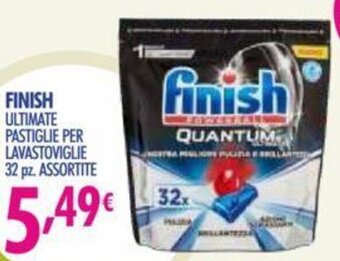 Acqua & Sapone Finish Ultimate Pastiglie Per Lavastoviglie 32 pz. Assortite offerta