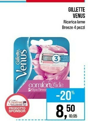 Caddy's Gillette Rasoio offerta