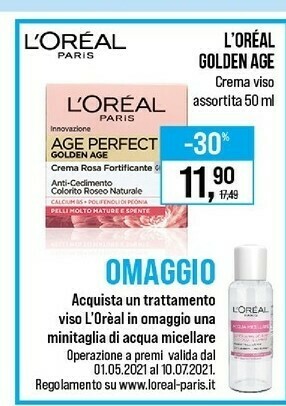 Caddy's L'Oreal Crema viso offerta