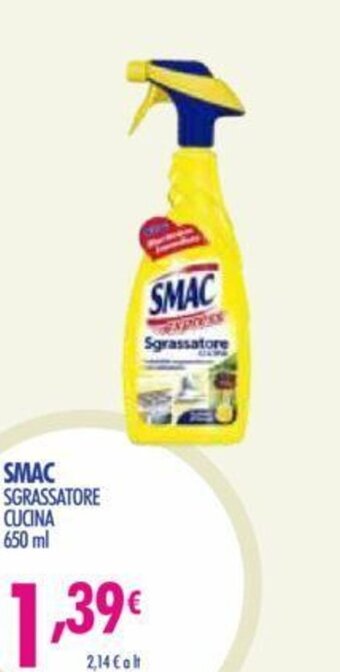 Acqua & Sapone SMAC Sgrassatore Cucina 650 ml offerta