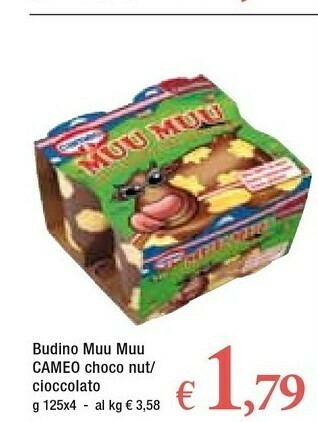 Famila Cameo Muu Muu Cioccolato 500 G(ml) offerta