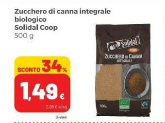 Coop Zucchero di canna offerta