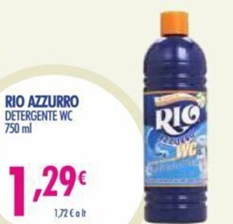 Acqua & Sapone Rio Azzurro Detergente WC 750 ml offerta
