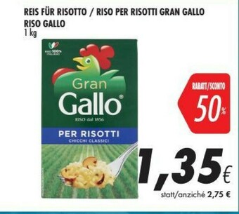 Coop Gallo Riso - Gran Risotti 1000 G(ml) offerta