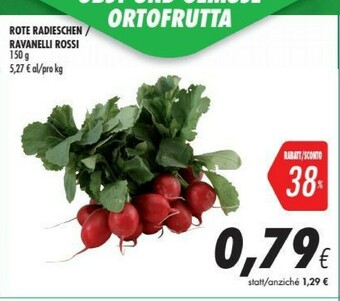 Coop Ravanelli Rossi offerta