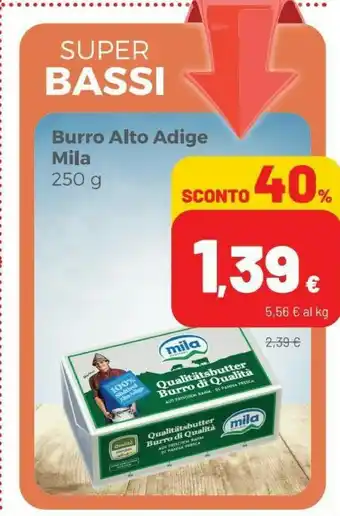 Coop Mila Burro offerta