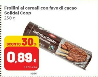 Coop Frollini offerta