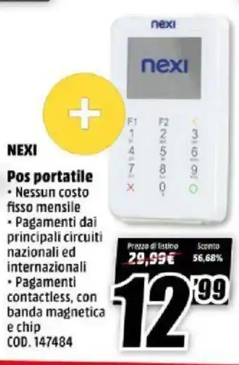 nexi Pos portatile