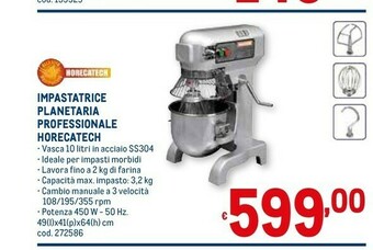 Metro Impastatrice offerta