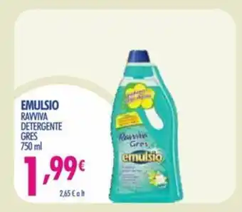 Acqua & Sapone Emulsio Ravviva Detergente Gres 750 ml offerta