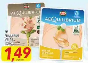 Coop Superstore Aia aeQuilibrium vari tipi 120/140 g offerta
