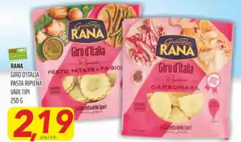 Coop Superstore Rana Giro d'Italia Pasta ripiena vari tipi 250 g offerta