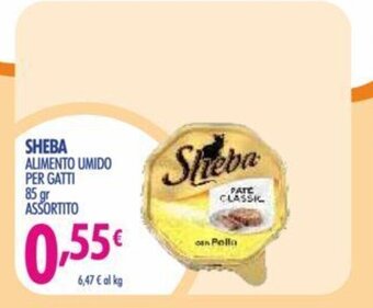 Acqua & Sapone Sheba Alimento Umido Per Gatti 85 gr Assortito offerta