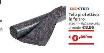 Dexter Telo Protettivo In Feltro