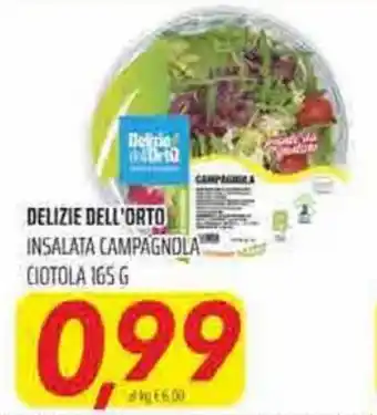 Coop Superstore Delizie Dell'Orto Insalata Campagnola Ciotola 165 g offerta