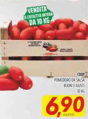 Coop Pomodoro da Salsa Buoni e Giusti 10 kg