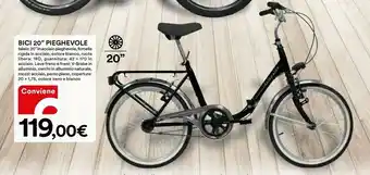 Bici 20'' Pieghevole