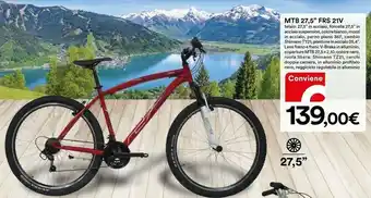 Denver bike MTB 27.5 Front Rear 21V RS/BI