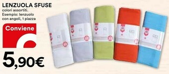 Coop Lenzuola Sfuse offerta