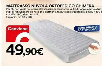 Coop Chimera Materraso Nuvola Ortopedico offerta