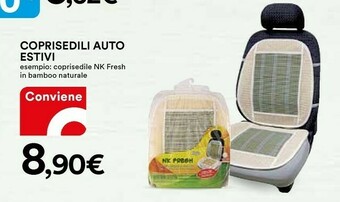 Coop Coprisedili Auto Estivi offerta