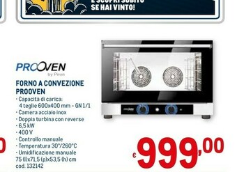 Metro Forno offerta