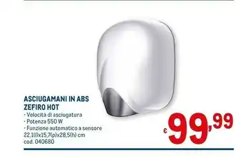 Asciugamani in abs