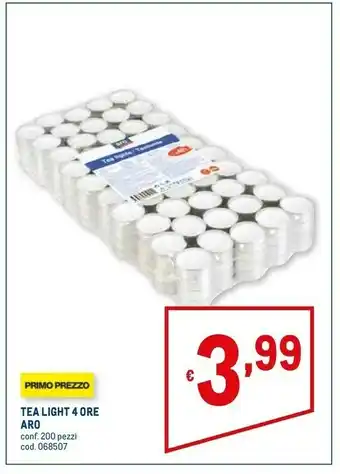 Metro Tea light offerta