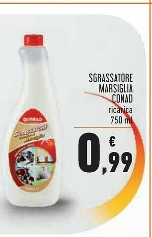 Conad Superstore Conad Sgrassatore Marsiglia Ricarica offerta