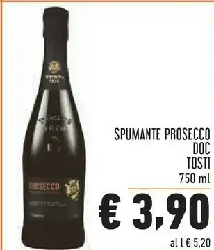 Conad Superstore Tosti Spumante Prosecco DOC offerta