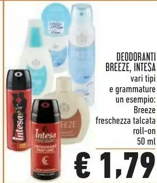 Conad Superstore Intesa Deodoranti offerta