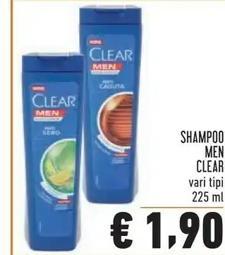 Conad Superstore Clear Shampoo Men offerta