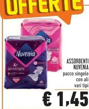 Conad Superstore Nuvenia Assorbenti Pacco Singolo Con Ali offerta