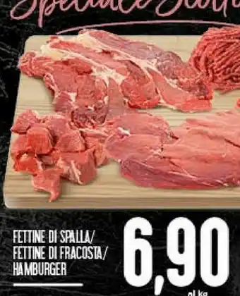 Conad Fettine Di Spalla/ Fettine Di Fracosta/ Hamburger offerta