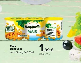 Carrefour Market Bonduelle Mais offerta