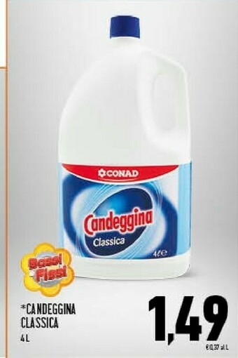 Conad Conad Candeggina Classica 4 L offerta