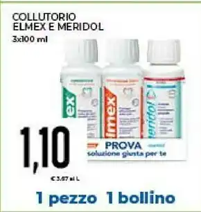 Conad Elmex Collutorio offerta