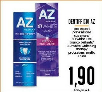 Conad Az Dentifricio offerta
