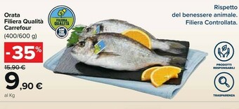 Carrefour Market Carrefour Orata Filiera Qualità offerta