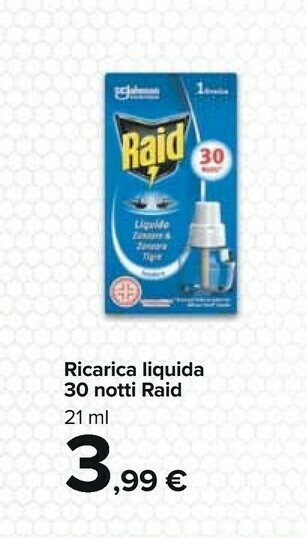 Carrefour Market Raid Insetticida offerta